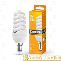 Лампа энергосберегающая Camelion T2 E14 11W 4200К 220-240V спираль (1/5/25/100)