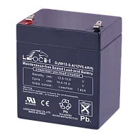 Аккумулятор свинцово-кислотный LEOCH DJW12-5.4 F1 12V 5.4Ah