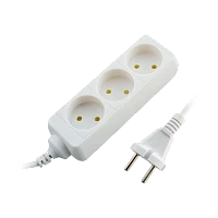 Удлинитель Старт S 3р.Б/З 10A 3.0м 2x0.75мм² IP20 белый (1/20)