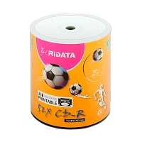 Диск CD-R RIDATA Full inkjet print 700MB 52x 100шт. (100/600)