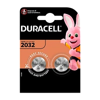 Батарейка Duracell CR2032 BL2 Lithium 3V (2/20/200)