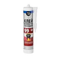 Клей POINT 99 вместо гвоздей 280мл экстра сильный (1/12)