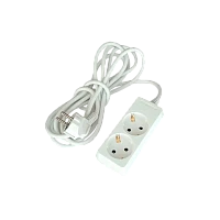 Удлинитель Прогресс Standard 2р.С/З 10A 5.0м 3x1мм² белый (1/40)