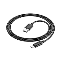 Кабель HOCO X88 USB (m)-Type-C (m) 1м 3.0A ПВХ черный (1/420)