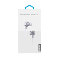 Наушники внутриканальные Lenovo QF320 с микр. белый