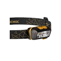 Фонарь налобный Космос 505Lit 2WXPELED+2WSMDLED+кр.свет от аккум IP54 6 реж т.сер/оранж (1/30/120)