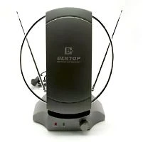 ТВ-Антенна комнатная Вектор AR-031 активная с питанием с усилителем DVB-T/T2 (1/10)