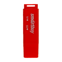 Картридер Smartbuy 715 USB2.0 SD/microSD красный