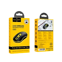 Мышь беспроводная HOCO GM21 классическая USB черный (1/13/130)