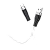 Кабель HOCO X53 USB (m)-Type-C (m) 1.0м 2.4A силикон белый (1/31/310)