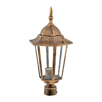 Светильник садово-парковый Camelion 4103 60W 230V E27 IP43 наземный бронзовый (1/10)