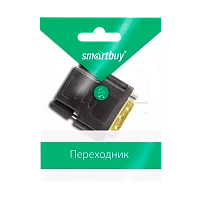 Переходник Smartbuy A122 DVI-D 25 (m)-HDMI (f) пластик черный (1/500)