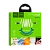 Кабель HOCO X21 Plus USB (m)-Lightning (m) 1.0м 2.4A силикон черный синий (1/28/168)