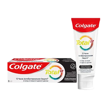 Зубная паста COLGATE Total 12 Глубокое очищение 80г (1/48)