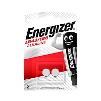 Батарейка Energizer G12/LR1142/LR43/386A/186 BL2 Alkaline 1.5V (2/20/200)