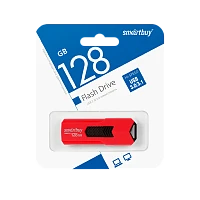 Флеш-накопитель Smartbuy Stream 128GB USB3.0 пластик красный 