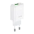Сетевое З/У HOCO C72Q 1USB 2.4A 18W QC3.0 белый (1/36/216)
