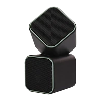 Колонки 2.0 Smartbuy CUTE 6W USB+Jack 3.5мм черный серый (1/60)