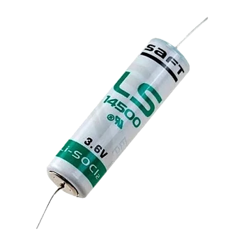 Батарейка Saft 14500 AA bulk Li-SOCl2 3.6V с аксиальными выводами (1/20/400)