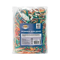 Резинка Aviora для банкнот 60мм 1 кг в уп. (1/10)