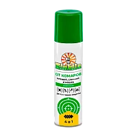 КИНКИЛА репеллентный аэрозоль от комаров, клещей, слепней и мошек (4 в 1) 150мл (1/24)