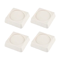 Подставка антивибрационная Рыжий кот квадратная 4шт. белый (1/30)