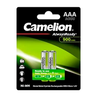 Аккумулятор предзаряженный RTU Camelion HR03 AAA BL2 NI-MH Always Ready 900mAh (2/24/480)