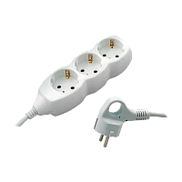 Удлинитель Старт S 3р.С/З 10A 3.0м с выкл. ПВС 3x0.75мм² IP20 белый (1/20)