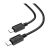 Кабель HOCO X73 Type-C (m)-Type-C (m) 1.0м 3.0A 60W ПВХ черный (1/31/310)