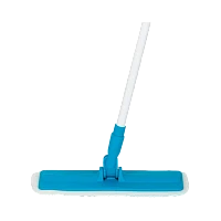 Швабра для пола Рыжий кот 120см телескопическая с насадкой из микрофибры MopM1 (1/12)