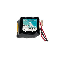 Аккумулятор ET DC-15 PK1, 7.2В, 300мАч смещение, 2 ряда