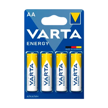 Батарейка Varta ENERGY LR6 AA BL4 Alkaline 1.5V (4106) (4/80/400)