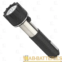 Фонарь универсальный Трофи TM3D 0.5W 3LED от батареек черный (1/60/240)