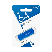 Флеш-накопитель Smartbuy Scout 64GB USB2.0 пластик синий