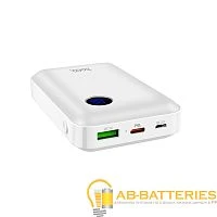 Внешний аккумулятор HOCO J44 10000mAh 2.0A 1USB/Type-C QC3.0 белый (1/34)