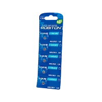 Батарейка Robiton STANDARD G0/LR521/LR63/LR50/379A/179 BL5 Alkaline 1.5V 0%Hg (5/100) 