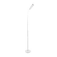 Торшер Ultraflash UF-831 12W LED 3 ур.ярк. на основании белый (1/6)
