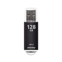 Флеш-накопитель Smartbuy V-Cut 128GB USB3.1 пластик черный