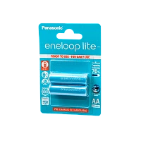 Аккумулятор предзаряженный RTU Panasonic HR6 AA BL2 NI-MH eneloop lite 950mAh (2/16/192)