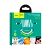 Кабель HOCO X21 Plus USB (m)-Type-C (m) 2.0м 3.0A силикон черный белый (1/28/168)