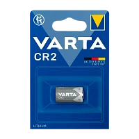 Батарейка Varta ELECTRONICS CR2 BL1 Lithium 3V (6206) (1/10/100)