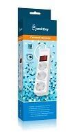 Сетевой фильтр Smartbuy SBSP-3-50-W 3р.С/З 16A 3.0м белый