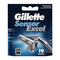 Сменные кассеты Gillette "Sensor Excel (Vector 3)" 2 лезвия 10шт. (цена за 1 шт) (10/120)