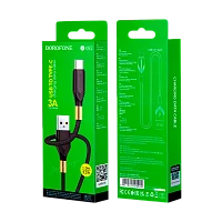 Кабель Borofone BX92 USB (m)-Type-C (m) 1м 3.0A 20W ткань черный (1/360)