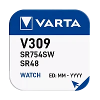 Батарейка Varta 309 BL1 Silver Oxide 1.55V (1/10/100)