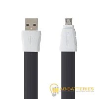 Кабель Remax RC-011m Full Speed 2 USB (m)-microUSB (m) 1м черный