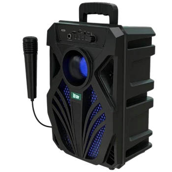 Портативная колонка MORE CHOICE ВК13 bluetooth 5.4 с пров. микрофоном черный (1/6)
