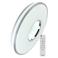 Светильник настенно-потолочный Космос ORION Premium 75W 230V LED накладной пульт ДУ белый (1/5)