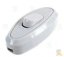 Выключатель Smartbuy 6A проходной белый (1/80)