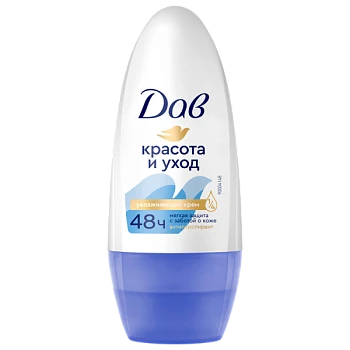 Дезодорант женский Dove Красота и уход роликовый 50мл